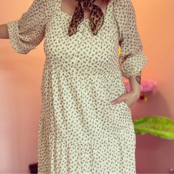 Metallic Thread Old Navy Prairie Dress - Picture 6 of 6